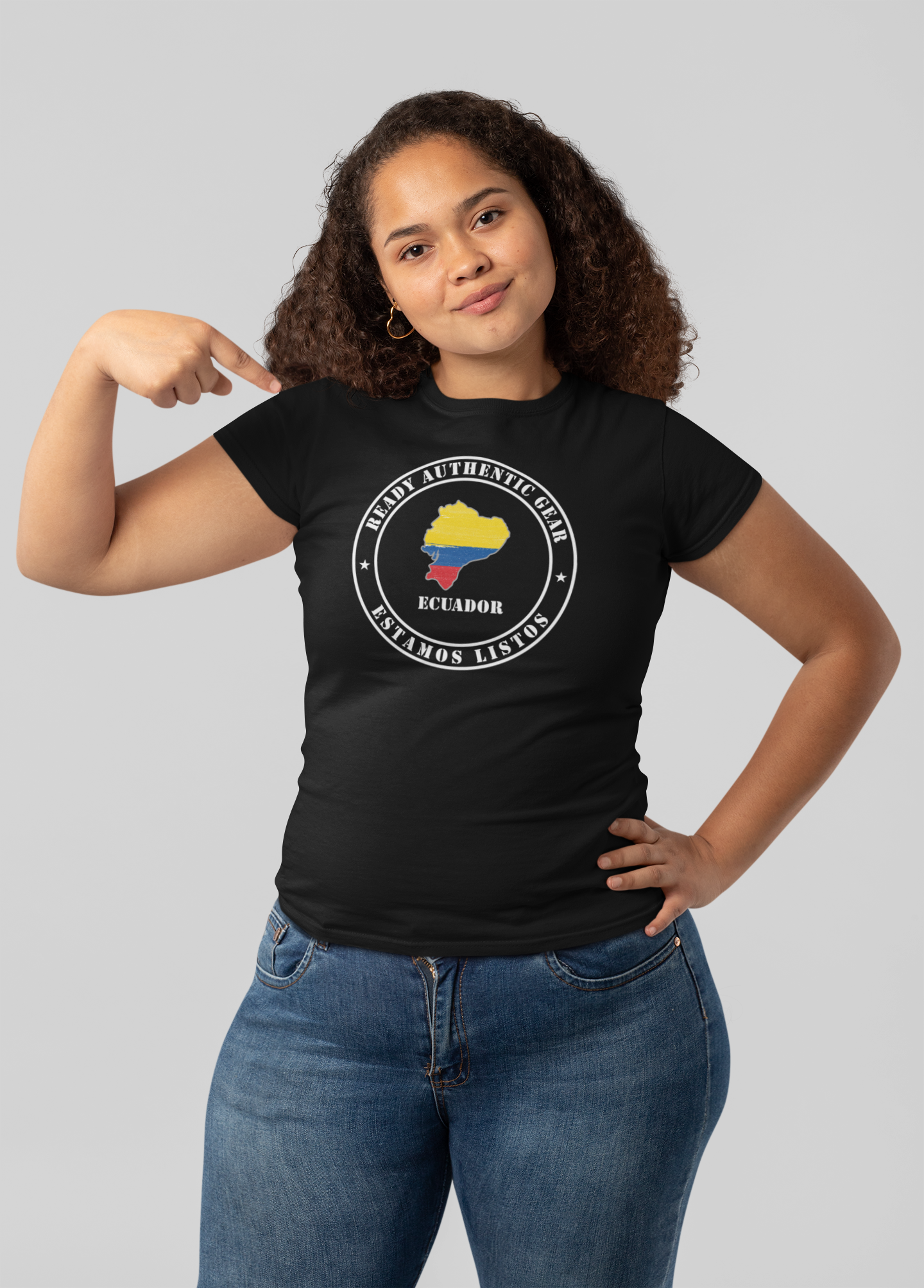 Womens Ecuador Ready Authentic Gear T-shirt