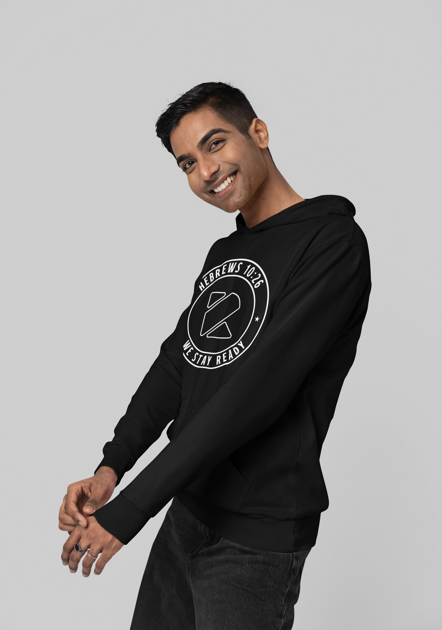 Hebrews We Stay Ready Midweight Fleece Hoodie