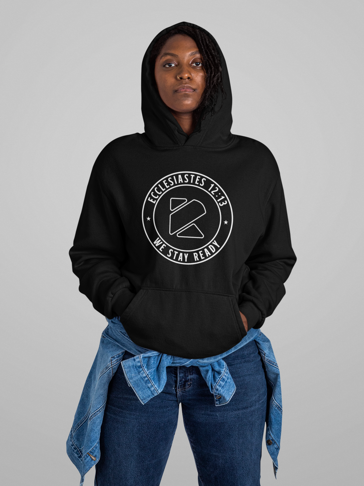 Ecclesiastes We Stay Ready Midweight Fleece Hoodie