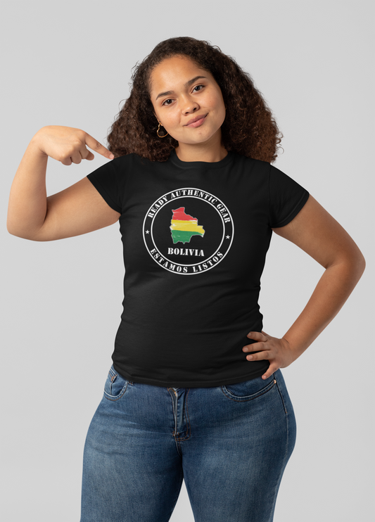 Womens Bolivia Ready Authentic Gear T-shirt
