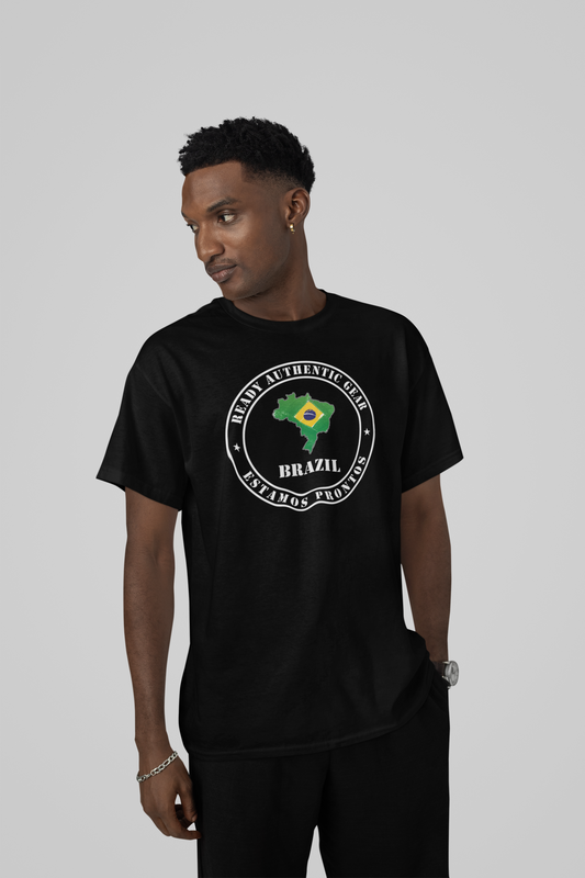 Mens Brazil Ready Authentic Gear T-shirt