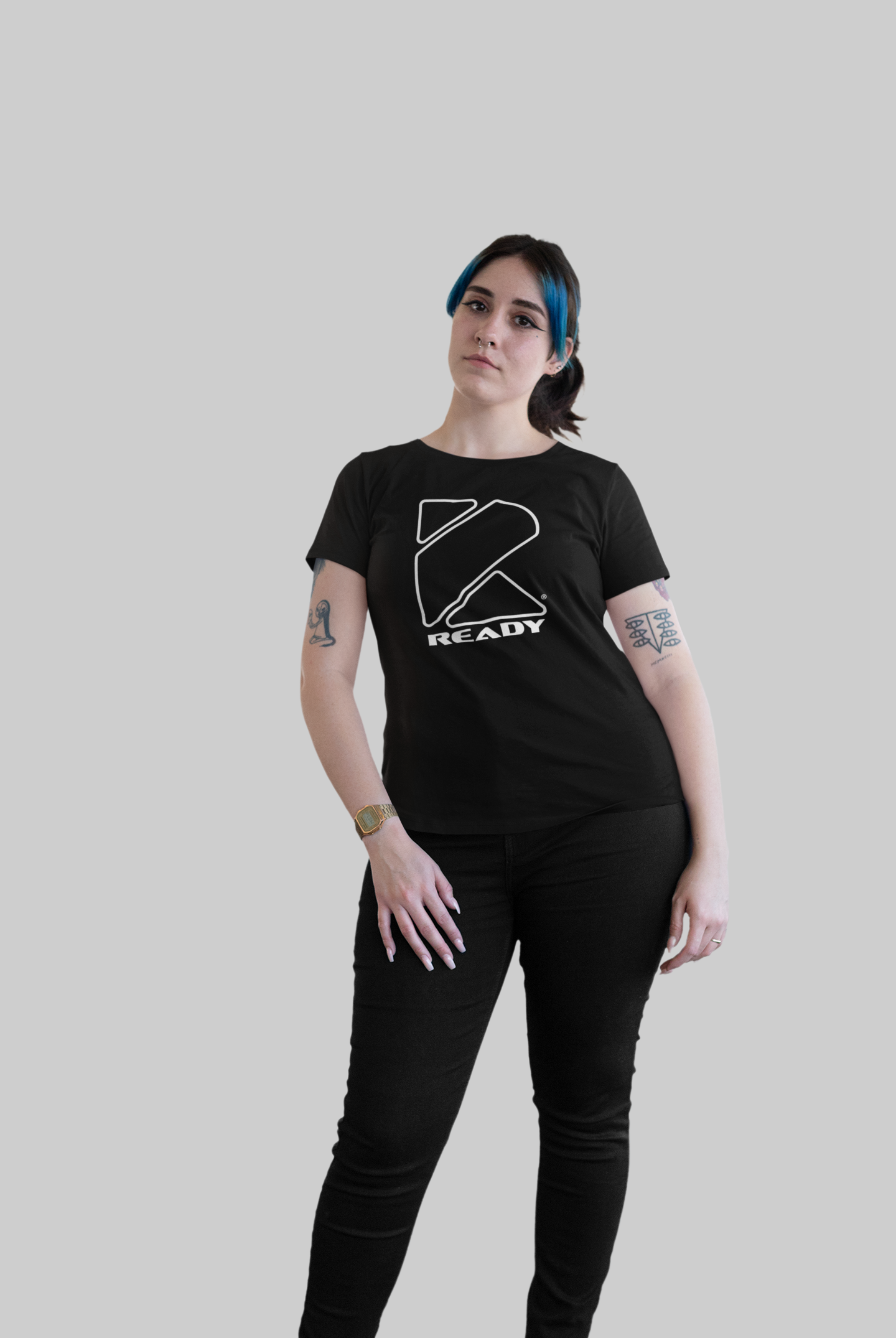 Ready Womens Crewneck T-shirt
